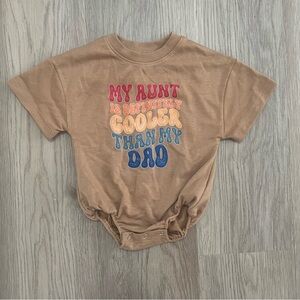 Baby Boy Romper with Graphic Detail - 3-6 Months